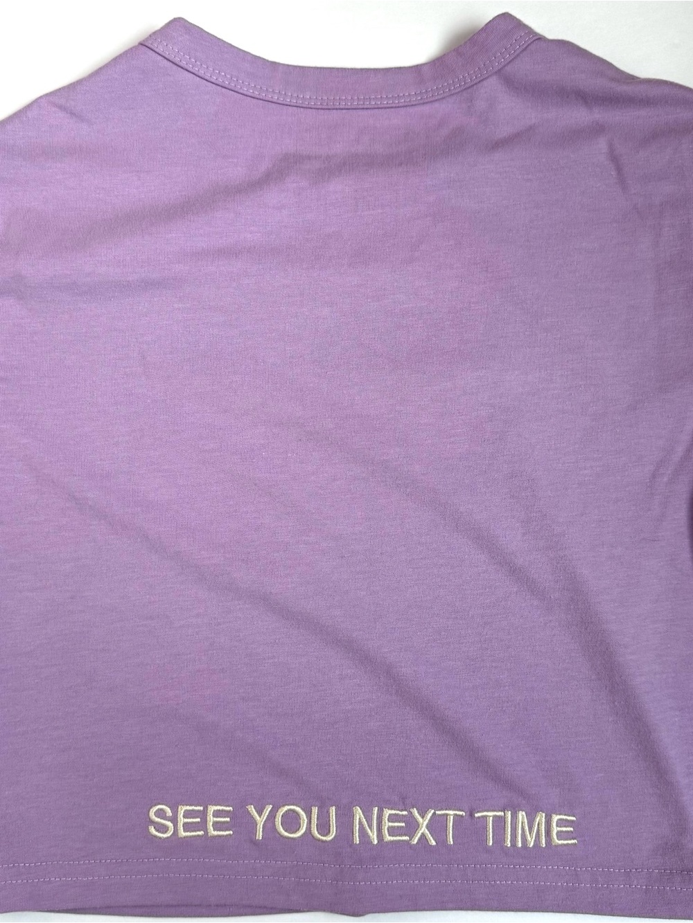 DANDY Worldwide Lavender 'Wish You Were Here' Short Sleeve Tee - Picture 4 of 6